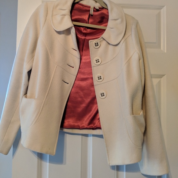 Susina white wool jacket - Picture 3 of 4